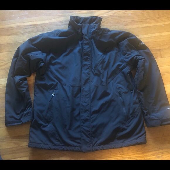 Columbia Field Gear Omni Shield Black Men’s Jk LRG - Picture 1 of 8
